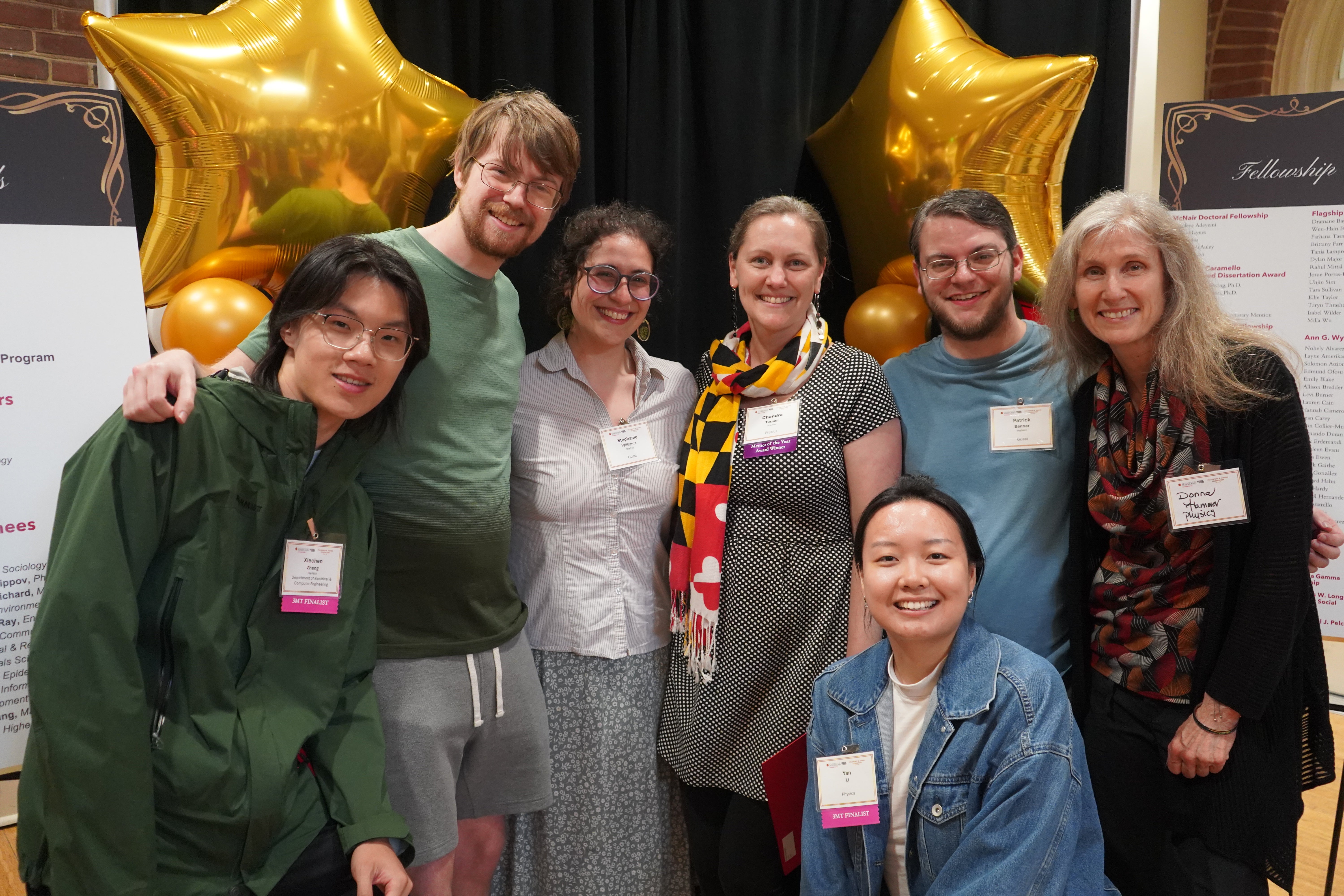 2025 Mentor of the Year with Graduate Students