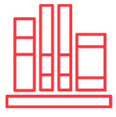 Stack of books icon