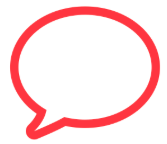 Speech bubble icon