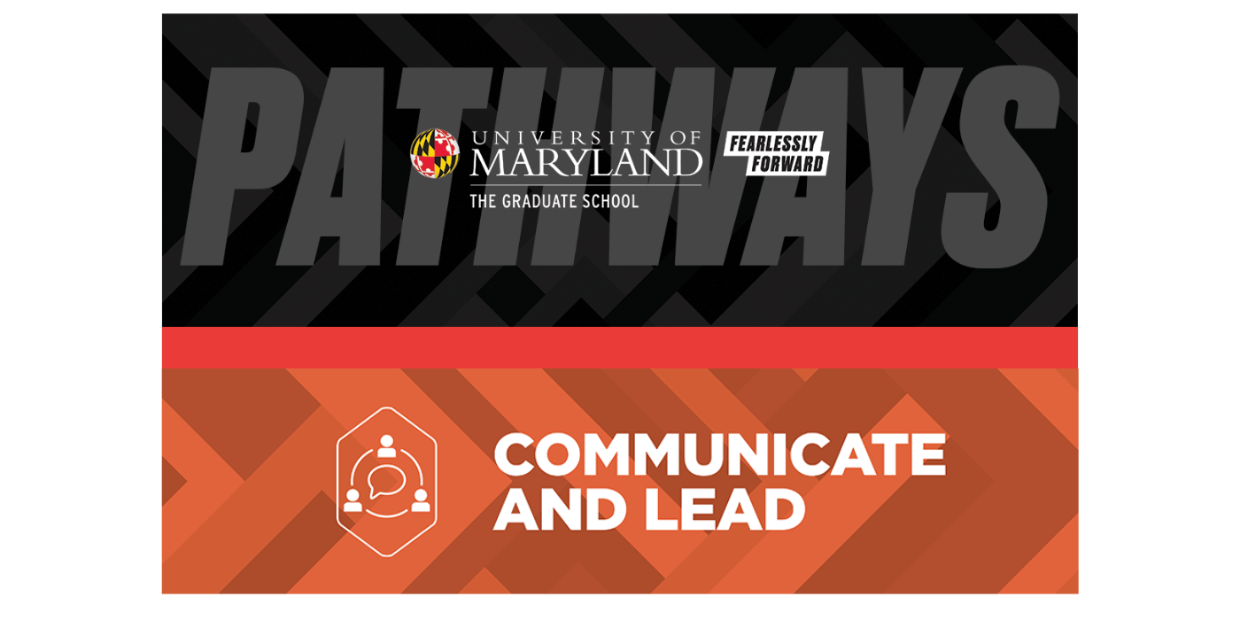 Pathways Communicate and Lead Banner