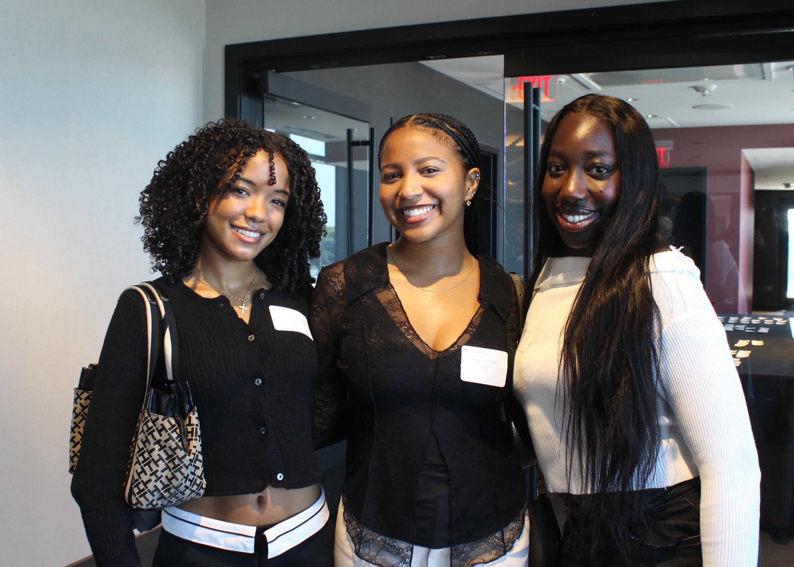 Smiling students