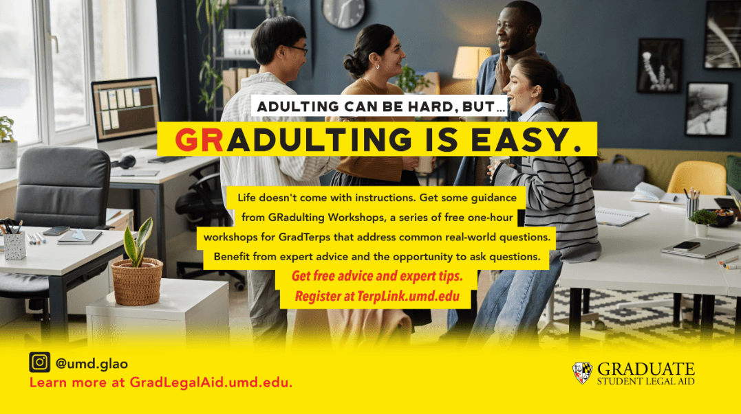 GRadulting workshop banner