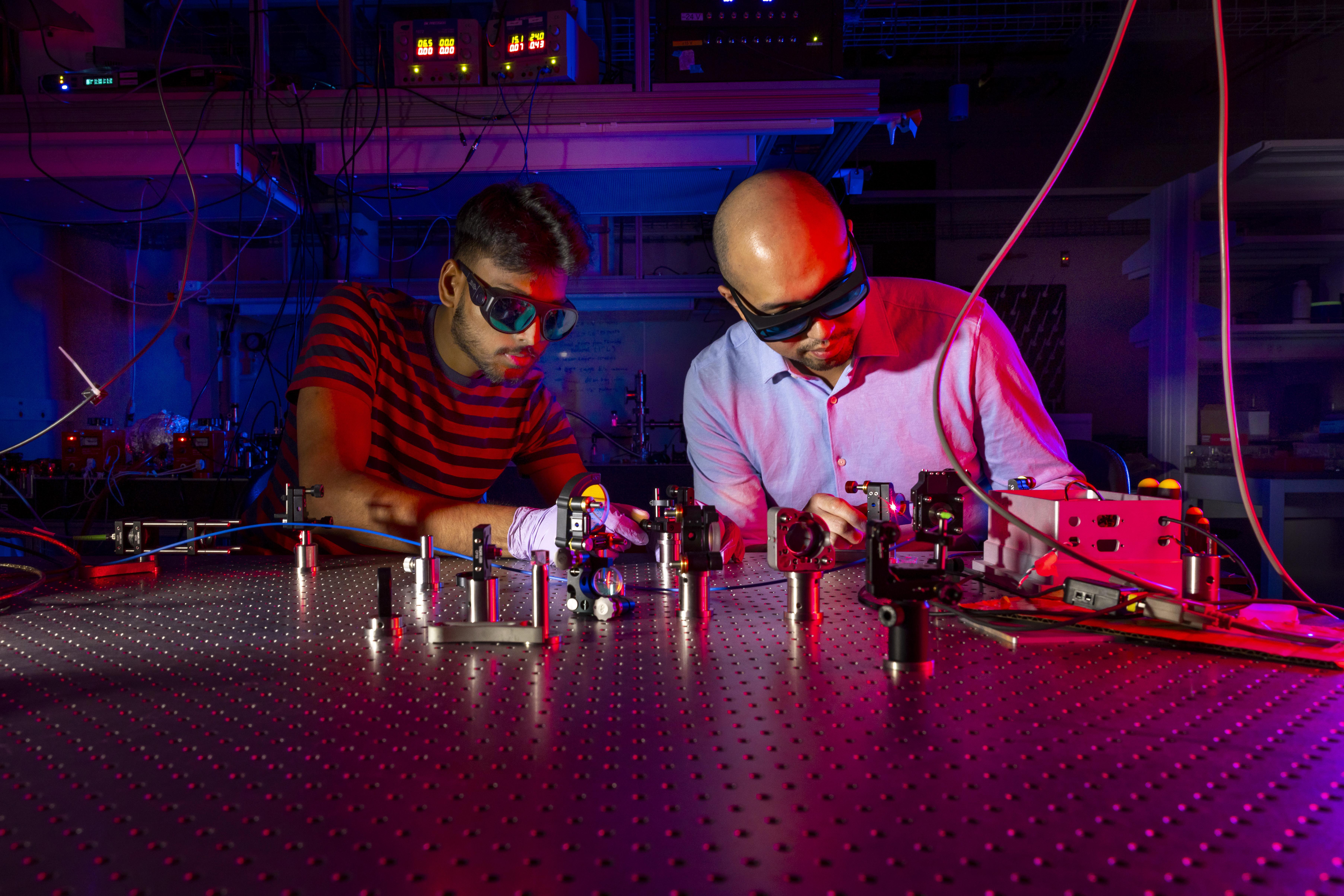 Graduate Students in Chem Lab
