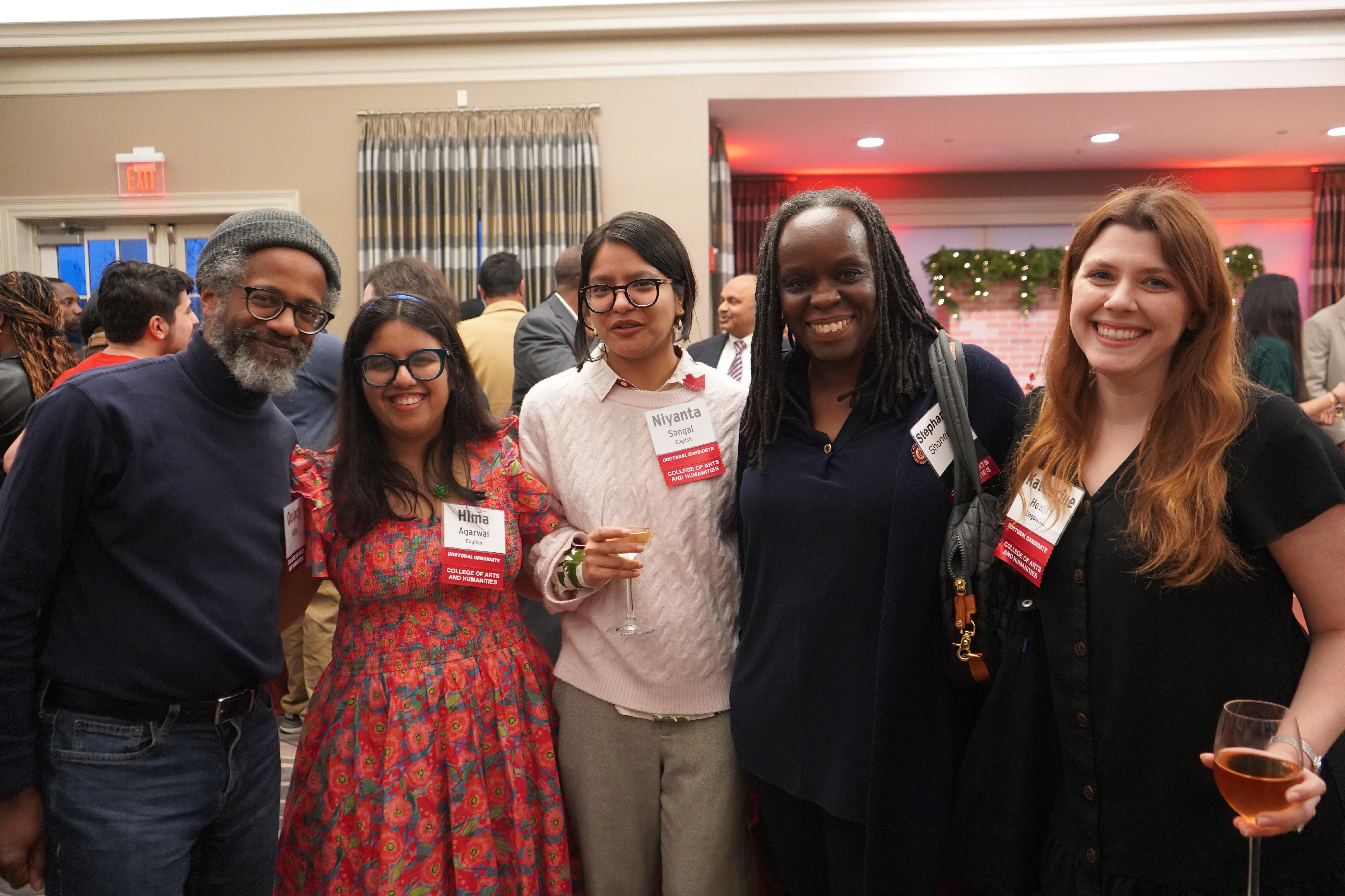 Arts and Humanities Doctoral Candidates and Deans