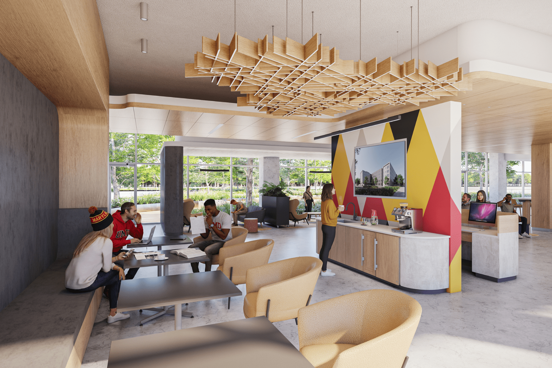 Discovery House Interior Rendering