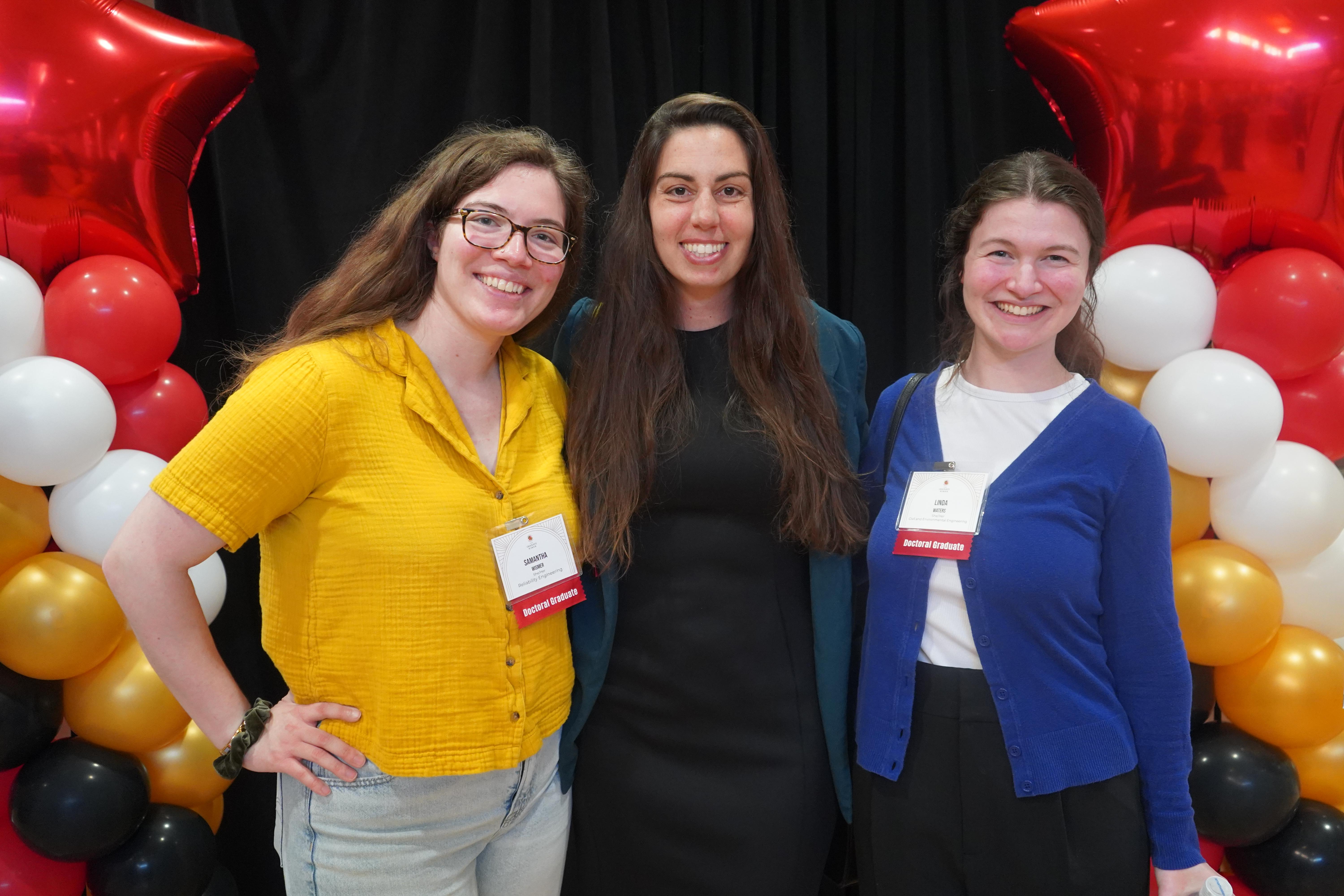 Group of Doctoral Graduate Students at a celebration