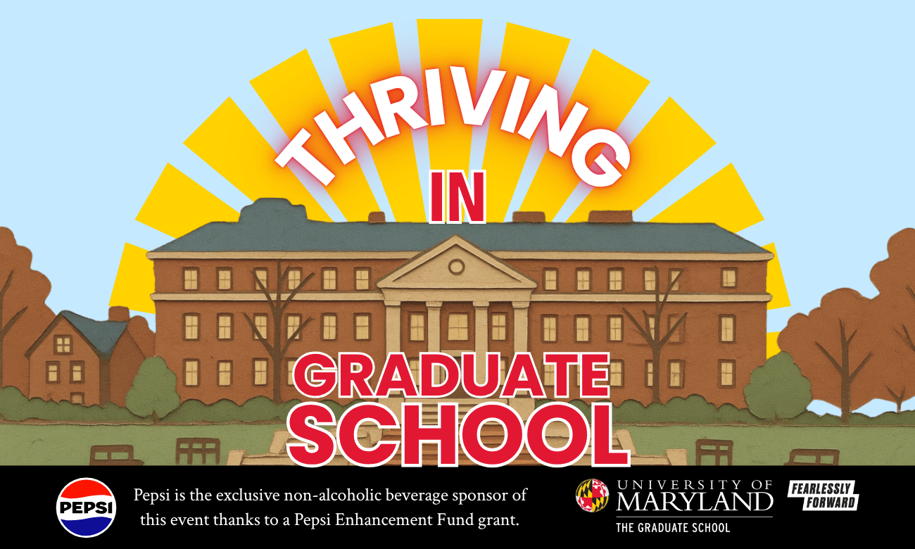 Thriving in Graduate School McKeldin Mall scrapbook image
